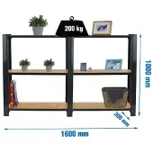 Simonwork (bancos De Trabajo) Bt0 Box Metaalplank 842x1210x760 Mm