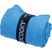 Cocoon Microfiber Towel Hyperlight, microvezel handdoek, lagoon blauw