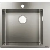 Hansgrohe S71 S711-F450 Inbouwspoelbak, 450 mm, roestvrij staal