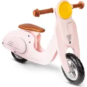 New Classic Toys Houten Loopfiets - Scooter - Roze - Zithoogte 33 centimeter