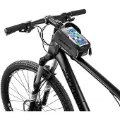 RockBros 017BK Fietstas Frame Tas met Telefoonhouder Waterdicht