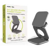 Mobile Origin MO-USF-PW36-GRY, Interieur, USB, Draadloos opladen, Grijs