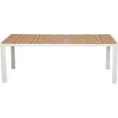 Ebuy24 Noah tuintafel 205x90 cm teakdecor.