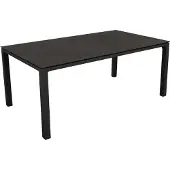 Coppens Stoneo tuintafel 160 x 90 keramiek blad antraciet -