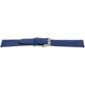 Claudio Calli Horlogeband F643 Denim blauw Leder 18x16mm