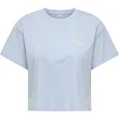 ONLY - ONLANNBEL S/S BOXY CROP TEE JRS Dames Top