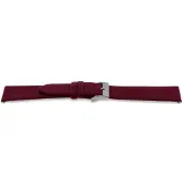 Claudio Calli Horlogeband E760 Karmozijn rood Leder 16x14mm