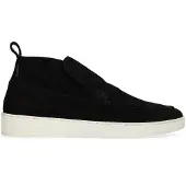 Manfield Zwarte suède boots | Maat 44