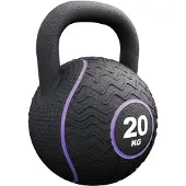 Gorilla Sports Kettlebell rubber 20 kg
