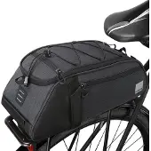 Sonstiges Fietszak, zadeltas, bagagezak, 8 liter, rugzak, zwart