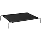 PawHut Verhoogd Hondenbed - Textiel - 130x90x20cm - Zwart