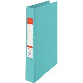 Esselte Colour'Breeze ringmap, 2 ringen, PP, ft A4, met harde kaft, blauw - 10 stuks