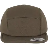 Flexfit Pet 'CLASSIC JOCKEY' grijs / olijfgroen / zwart