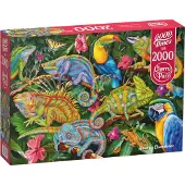 CherryPazzi Amazing Chameleons Puzzel 2000 Stukjes