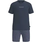 Tom Tailor Midden blauwe heren shortama | Maat 54