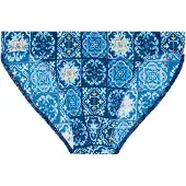 Hom Zwembroek ' Swim Micro Briefs Maiolica ' blauw