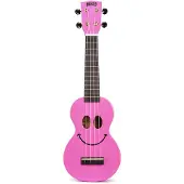 Mahalo Soprano ukelele - U-SMILE - Smiley Series - Roze - Met draagtas