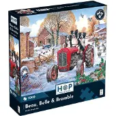 The House of Puzzles Beau, Belle and Bramble Puzzel 1000 Stukjes