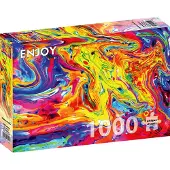 Enjoy Puzzle Rainbow Marble Puzzel (1000 stukjes)