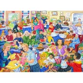 The House of Puzzles : Puzzelverkoop met een mix van 500 XL-stukjes, met een nostalgische uitstraling