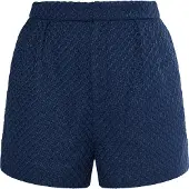 Faina Bandplooibroek marine