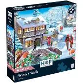 The House of Puzzles Winter Walk Puzzel 500 XL Stukjes