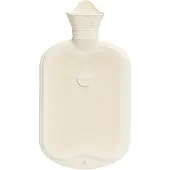 Yumeko Warmwaterkruik Natuurlatex 36x20 Wit - Eco, Bio & Fairtrade