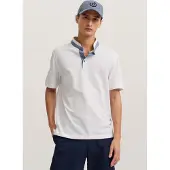 Bugatti Shirt navy / wit