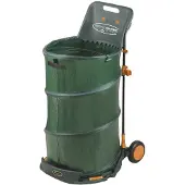 Bradas Mobiele bladzuiger multibin, opvouwbaar, 160 liter