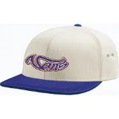 Vans Wavy Cap Script Jockey Wit/Blauw | Default Title