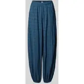 Jake*s Casual Stoffen broek met elastische band