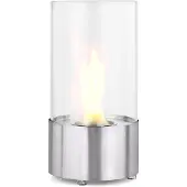 Moritz Bio ethanol tafelhaard RVS 300ml tafelvuur sfeerhaard glas design