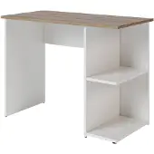 Vicco Simple Bureau – 100 x 50 cm Wit/Kunstnijverheid