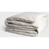 Yumeko Dekbedovertrek Gewassen Linnen 140x200 Beige - Eco, Bio & Fairtrade