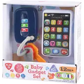 Playgo baby speelgoedset mobiel autosleutels interactief geluid.