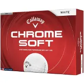 Callaway Chrome Soft Golfballen 2026 - Wit - 12 Stuks