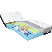 M line Cool Motion 8 Traagschuim matras 90 x 210 x 26 cm - tot 140 kg