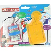Hasbro Monopoly mini spel sleutelhanger - reisspel voor kinderen.