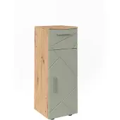 Vicco Irma Halfhoge kast – 30 x 81 cm Saliegroen