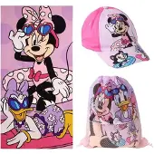 Cerda Disney Minnie Mouse &amp; Bag Set Handdoek