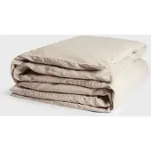 Yumeko Dekbedovertrek Gewassen Linnen 240x220 Natural - Eco, Bio & Fairtrade