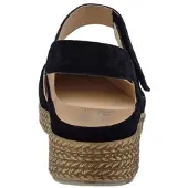 Durea 5923 wijdte K Sandalen | Maat 5.5 Dames Zwart