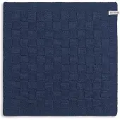 Knit Factory Keukendoek Uni - Jeans - 50x50 cm