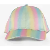 Scapino Meisjes pet met regenboogkleuren - Blauw
