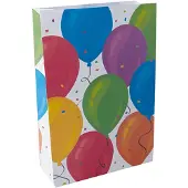 Papstar 10x 10 Partyzakjes papier 28 cm x 19 cm x 7 cm Ballon