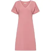 Ten Cate dames V-hals pyjamajurk roze