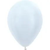 Amscan Sempertex - 30cm standaard ballon - pearl wit 405 - 50 stuks