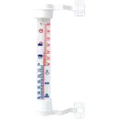 Terdens Serie 0433 - Buitenthermometer - 270 mm - Wit - UV-bescherming