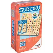 Big Buy Cooking Sudoku Metalen Doos - Logicaspel met Magnetisch Houten Speelbord - 81 Genummerde Fiches - 65 Uitdagingen - Reisformaat - 1 Speler - Vanaf 6 Jaar - Collection