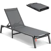 Vevor Outdoor Chaise Lounge Chair